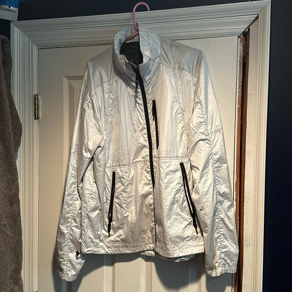 Armani exchange size extra large, white running outdoor jacket, lightweight